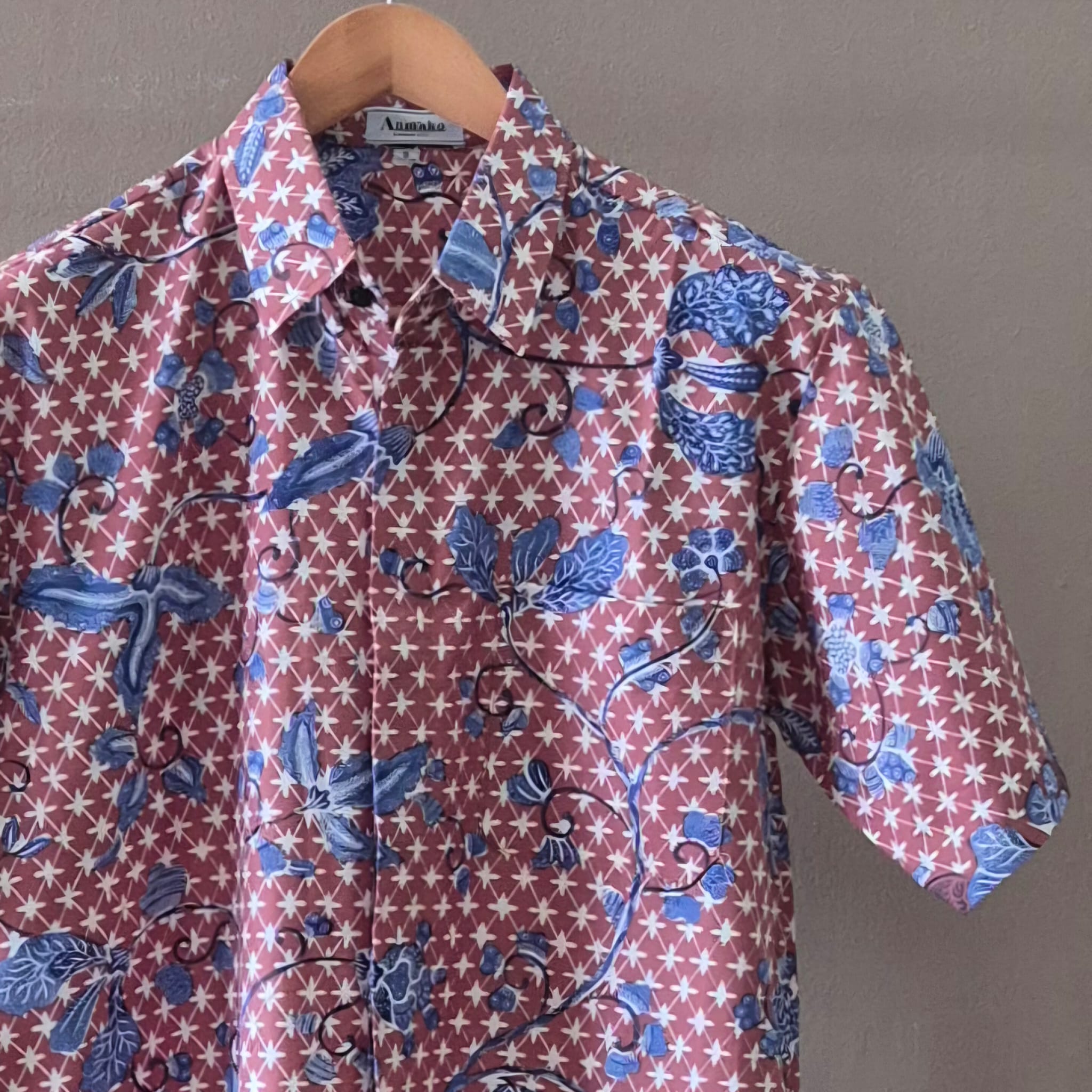 Regular Batik Men's Short Sleeve Shirt