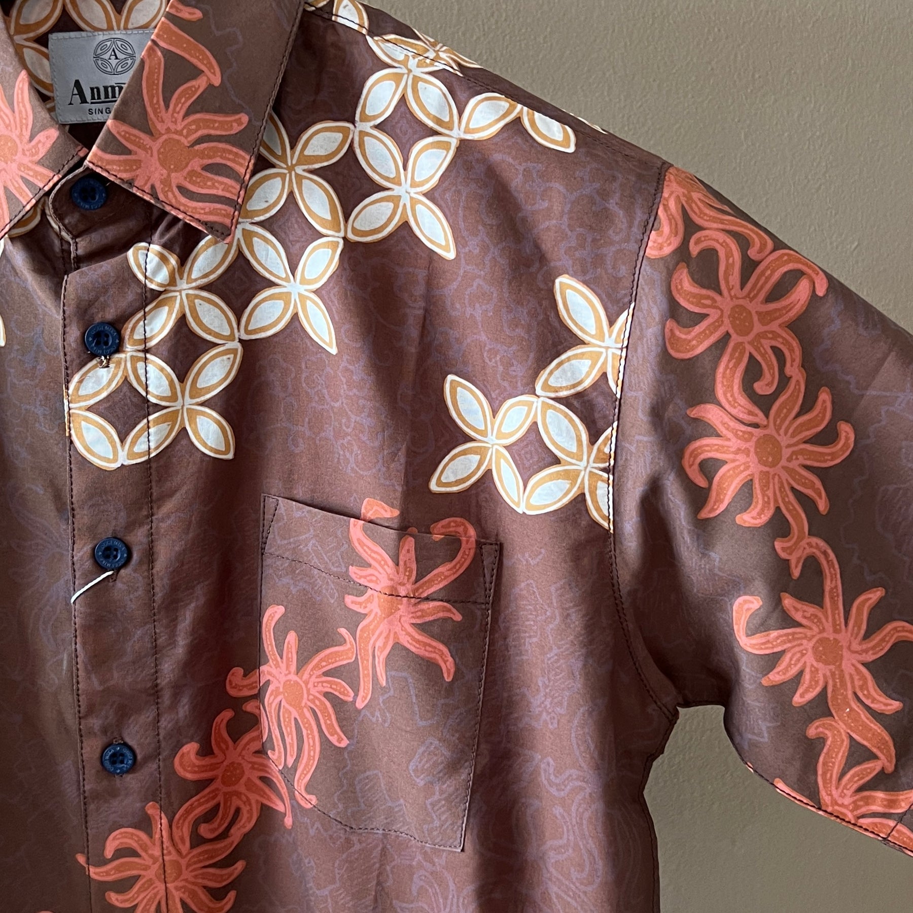 Batik Men's Short Sleeve Shirt