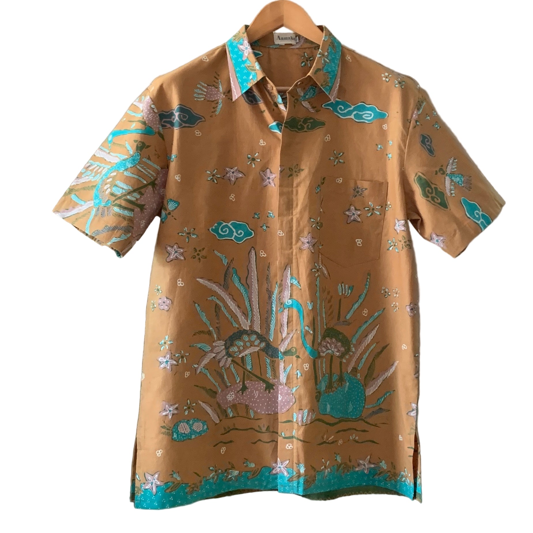 Batik Tulis Men's Shirt - L
