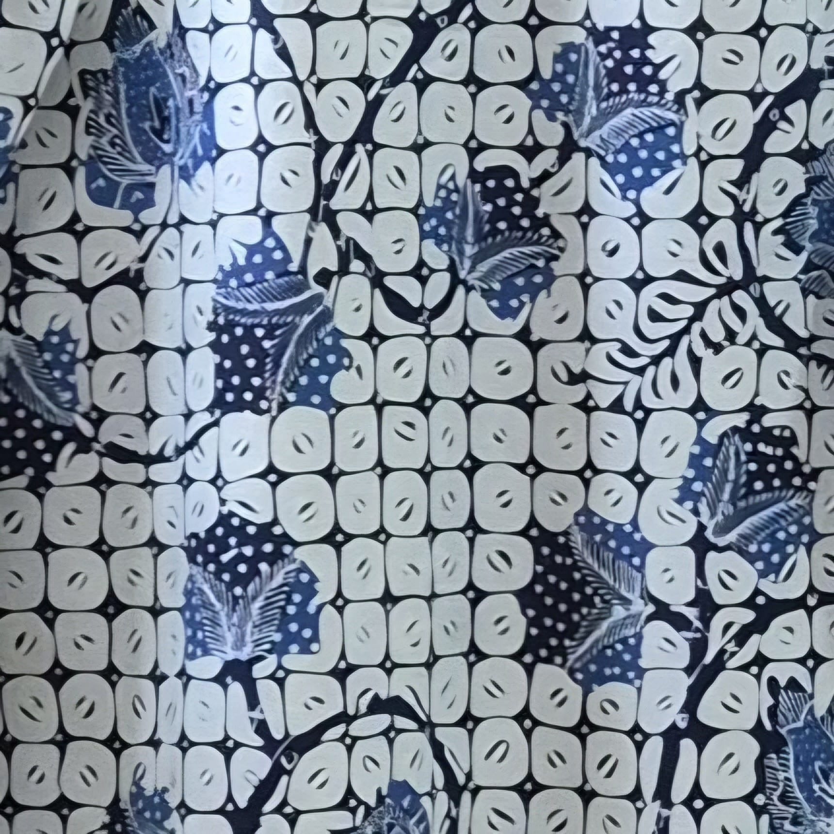 Batik Tulis Men's Supreme Long Sleeve Shirt - S