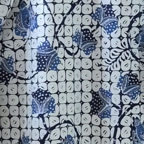 Batik Tulis Men's Supreme Long Sleeve Shirt - S