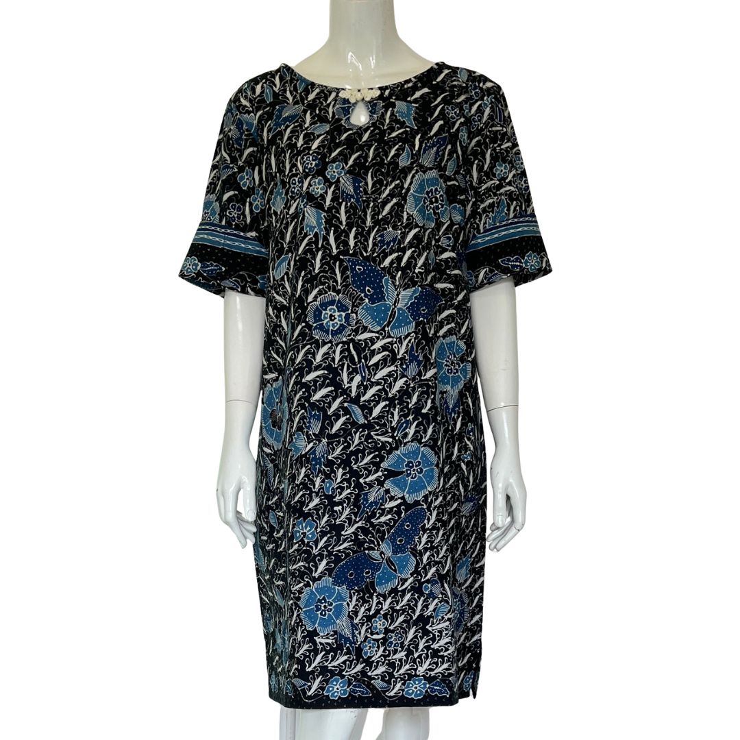 Batik Tulis Flip Sleeve Dress - XL