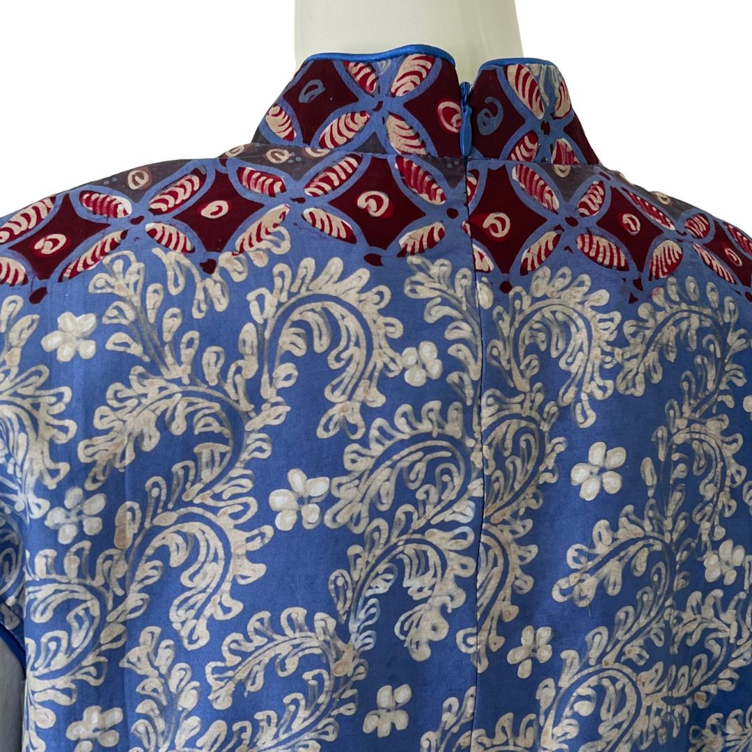 Batik Tulis Nyonya Cheongsam Dress -S
