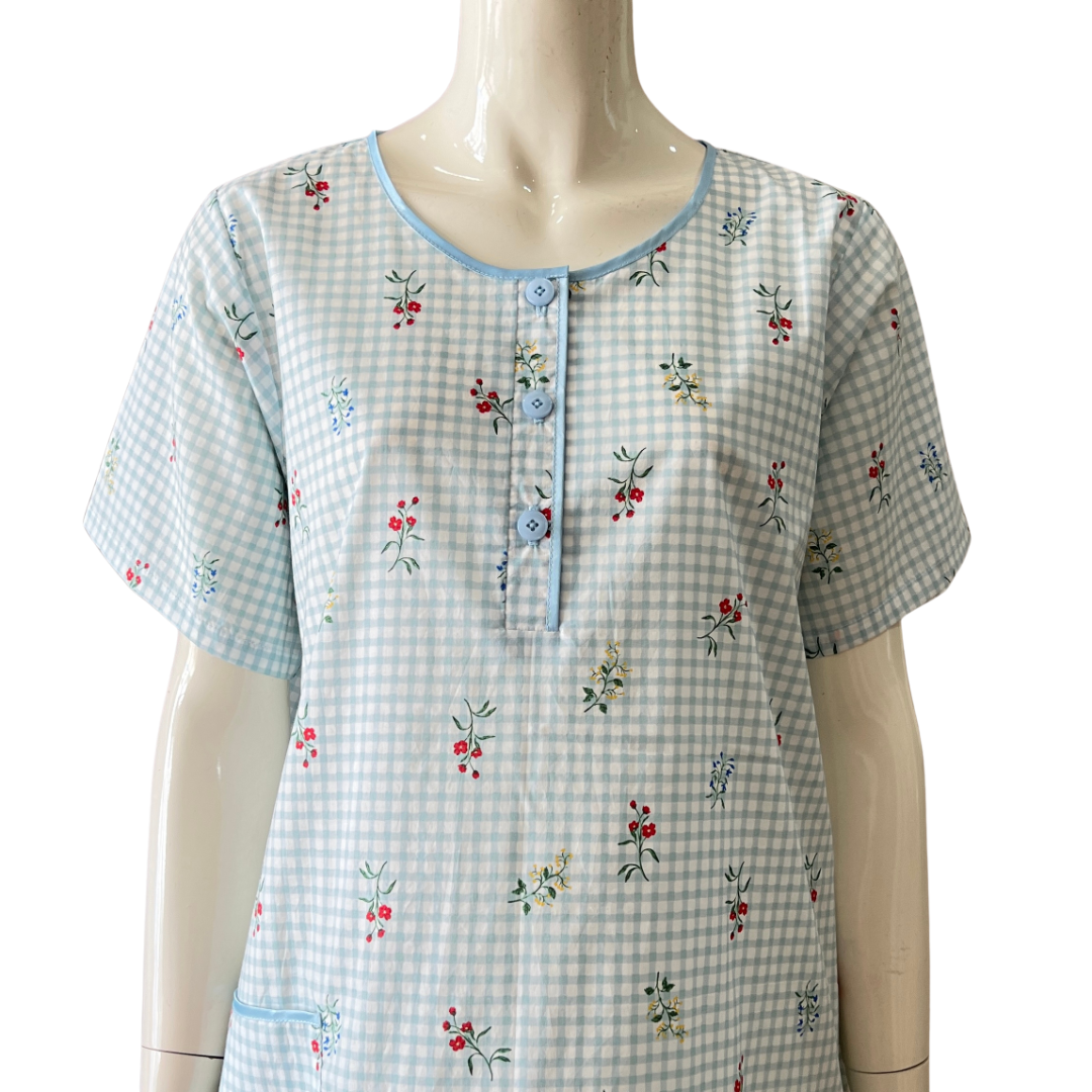 Half  Sleeve Night Dress