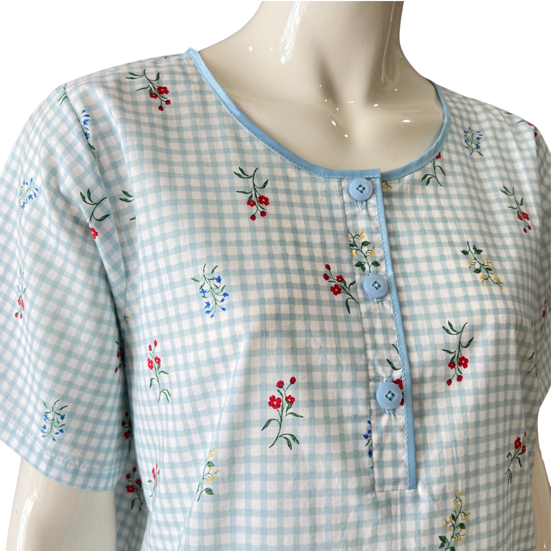 Half  Sleeve Night Dress