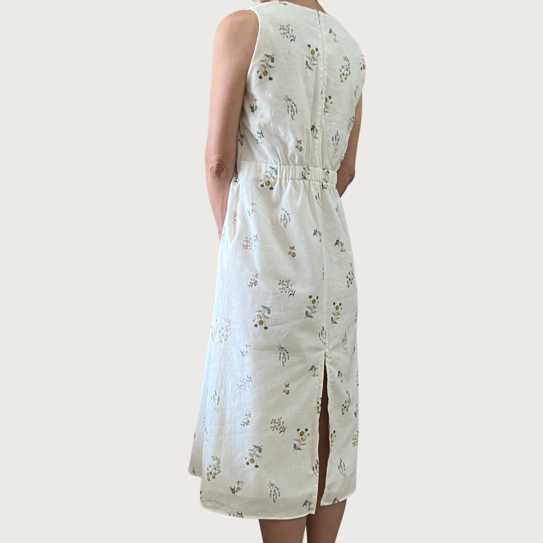 MJP Sleeveless Column Midi Dress