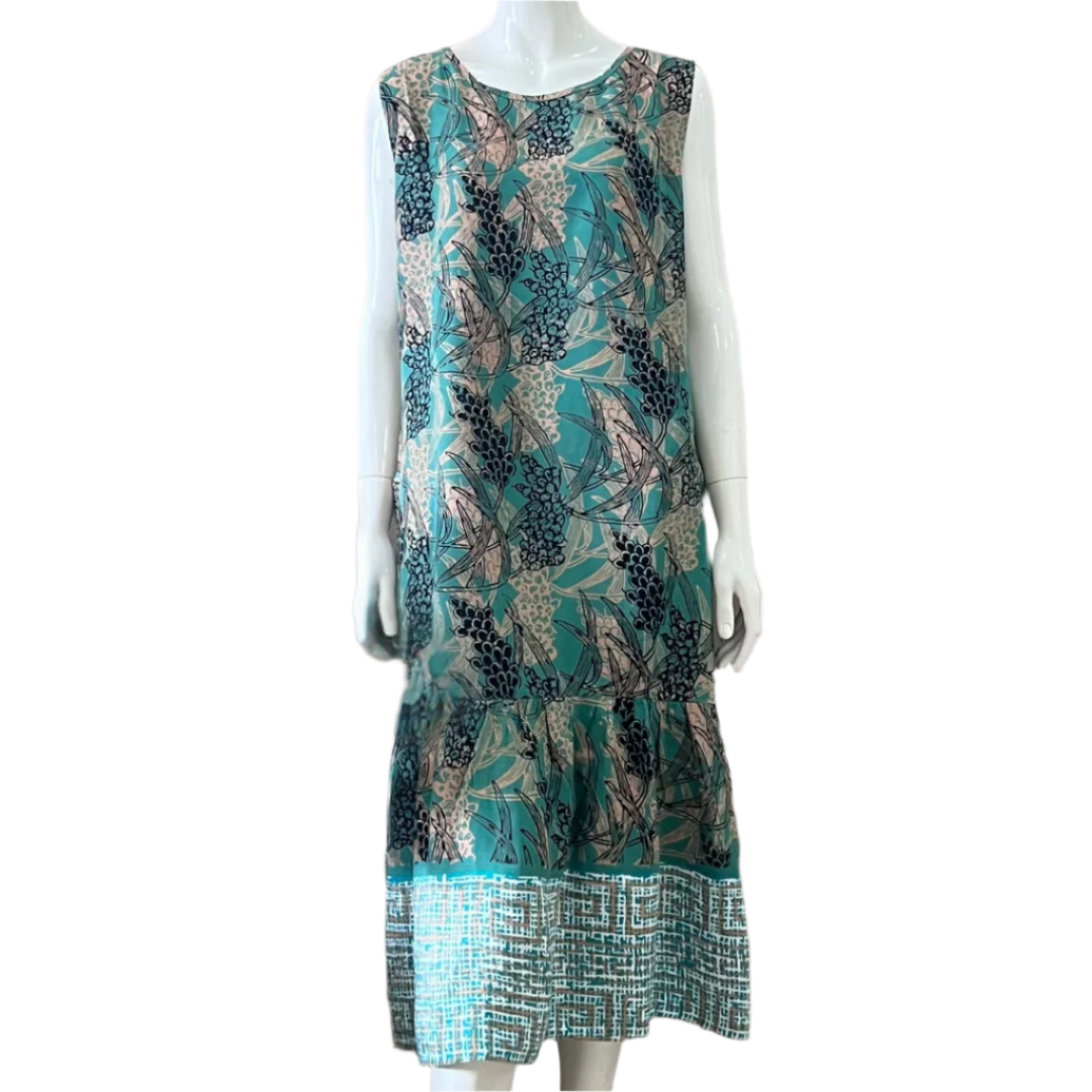 Spring Shift Midi Dress - XL
