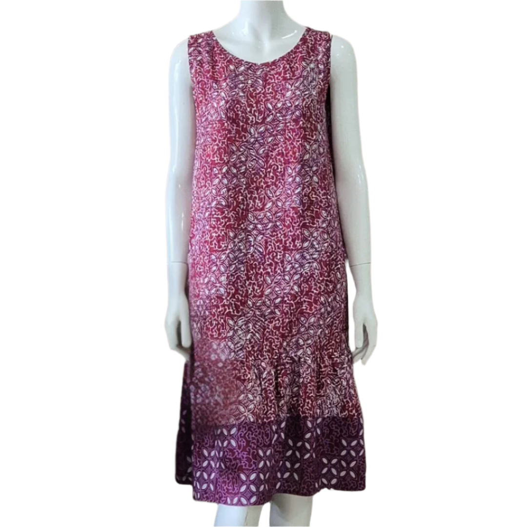 Spring Shift Midi Dress - XS
