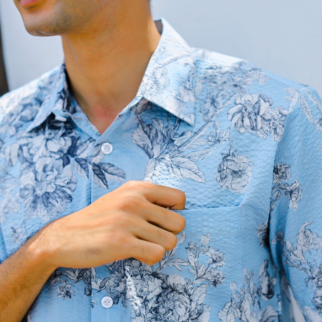 JP Ripple Cotton Men's Shirt