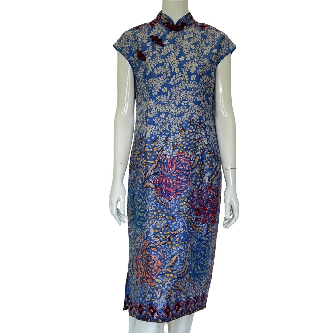 Batik Tulis Nyonya Cheongsam Dress -S