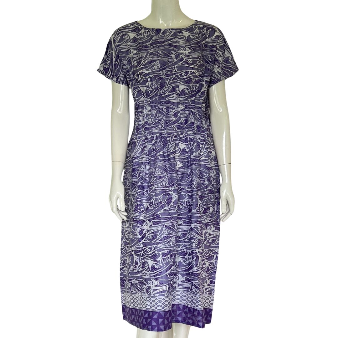 Tuck Waist Dress - M