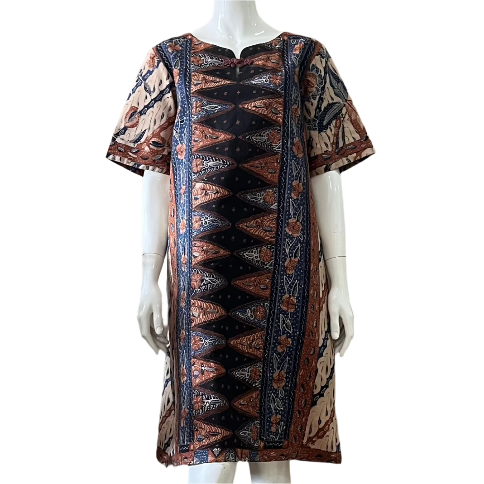 Batik Tulis Classic Pankou Dress - XL