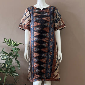 Batik Tulis Classic Pankou Dress - XL