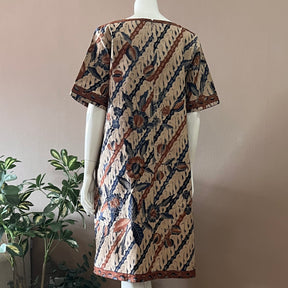 Batik Tulis Classic Pankou Dress - XL