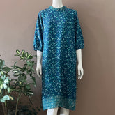 3/4 Sleeve Shift Dress - S