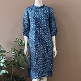 3/4 Sleeve Shift Dress - XS