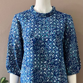3/4 Sleeve Shift Dress - XS