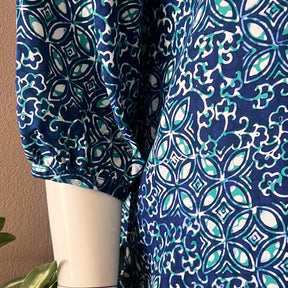 3/4 Sleeve Shift Dress - XS