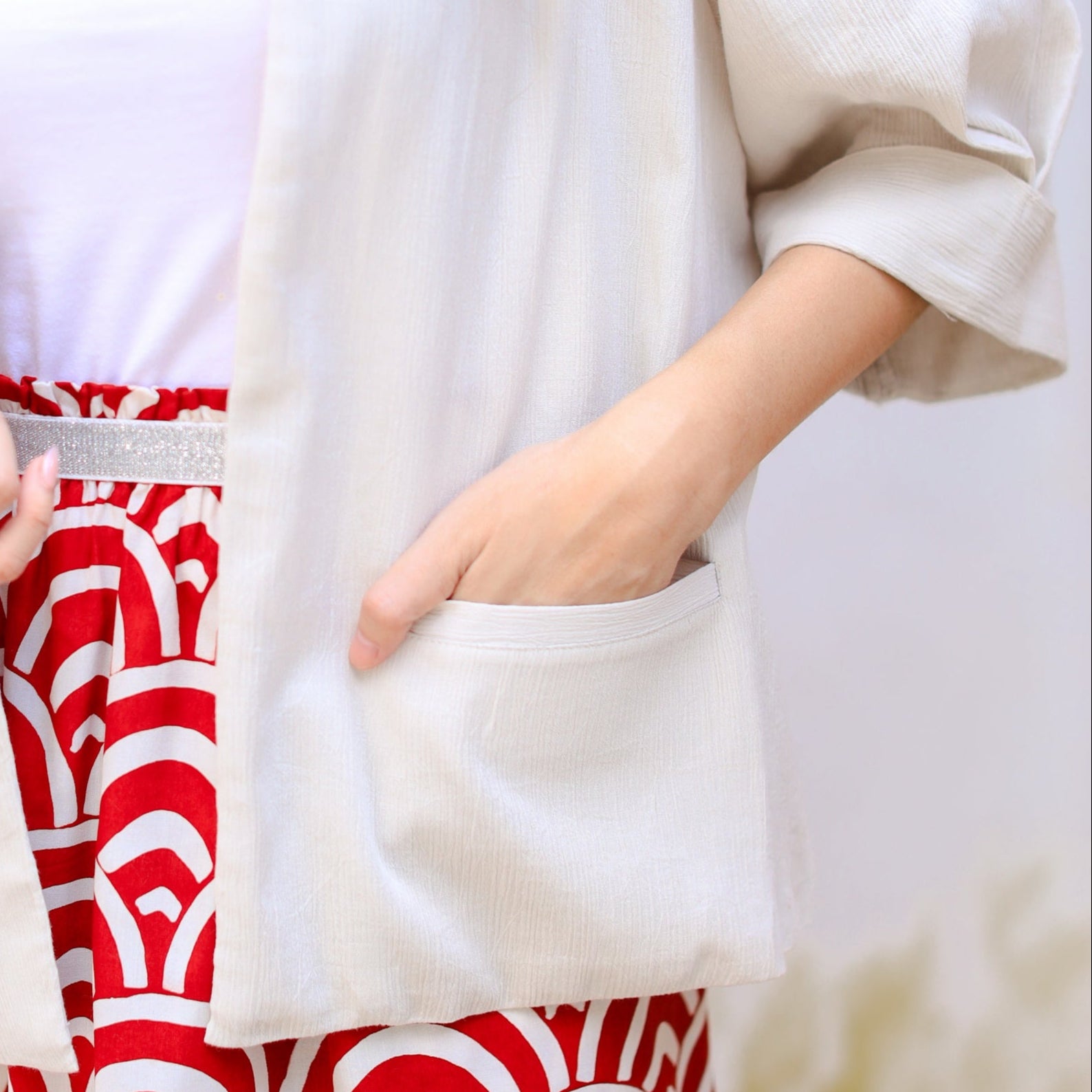 JP Kimono Jacket - Off White