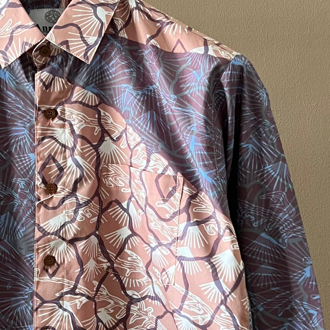 Batik Men's Long Sleeve Shirt