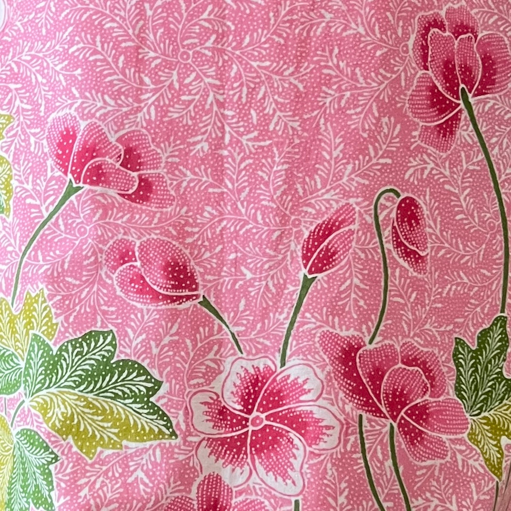 Batik Nyonya Cheongsam Midi Dress