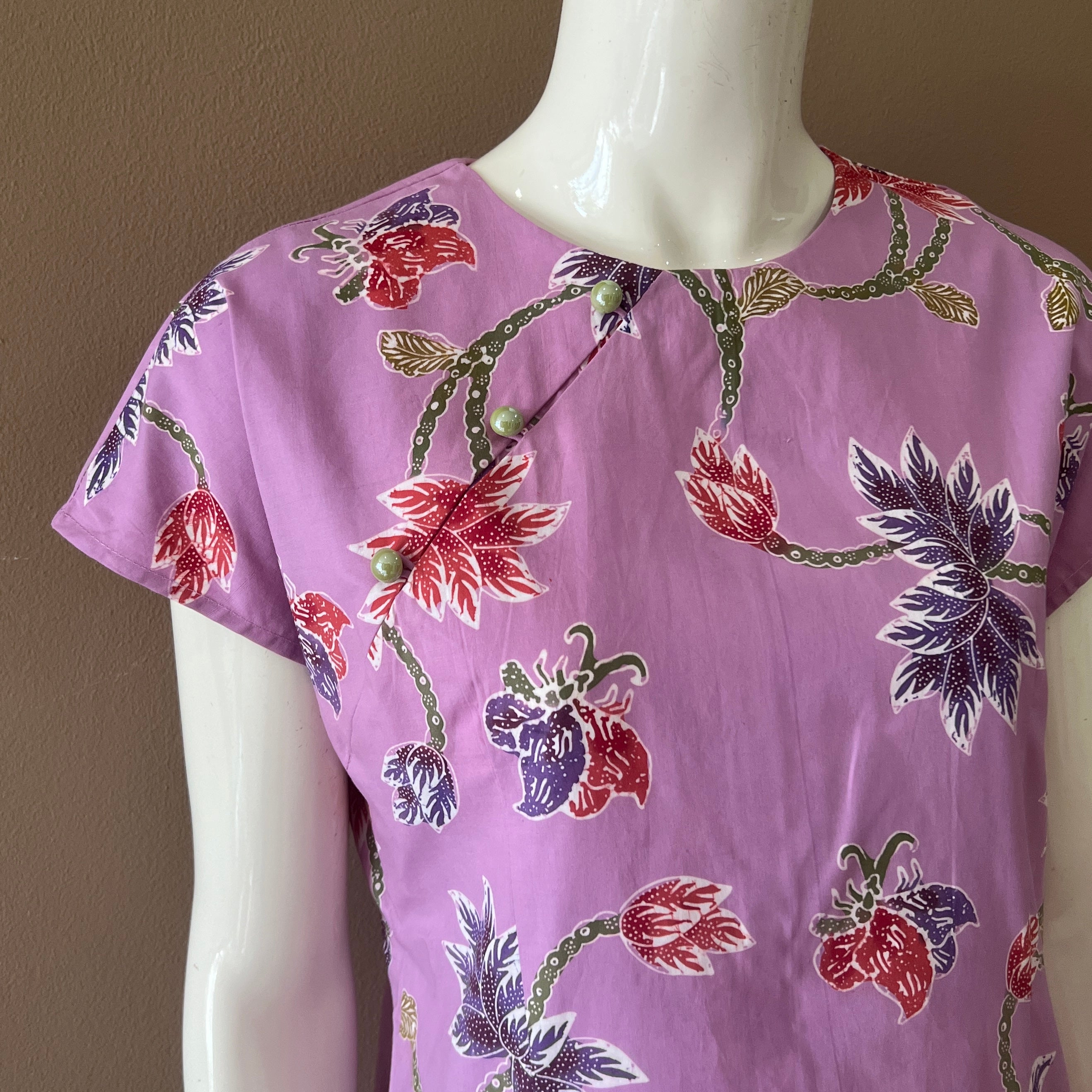 3 Button Slim Fit Dress - S