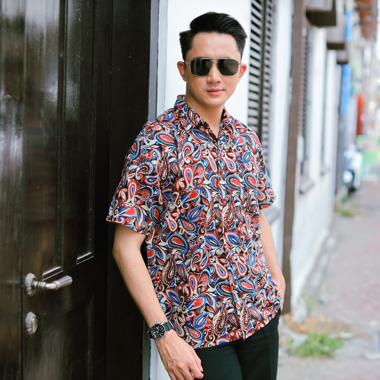 Japanese Cotton Men's Shirt