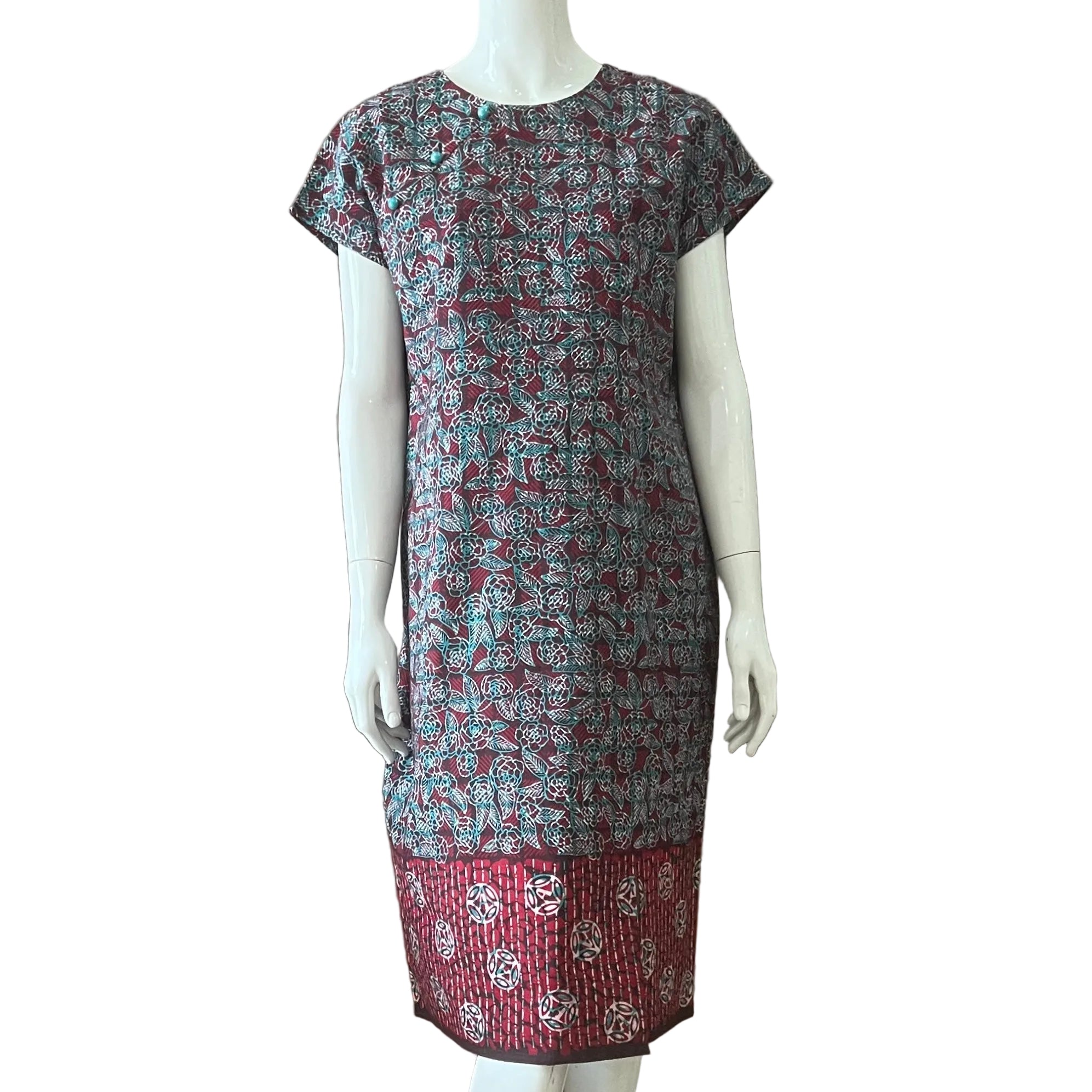 3 Button Slim Fit Dress - L