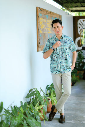 Japanese Cotton Men's Shirt - M