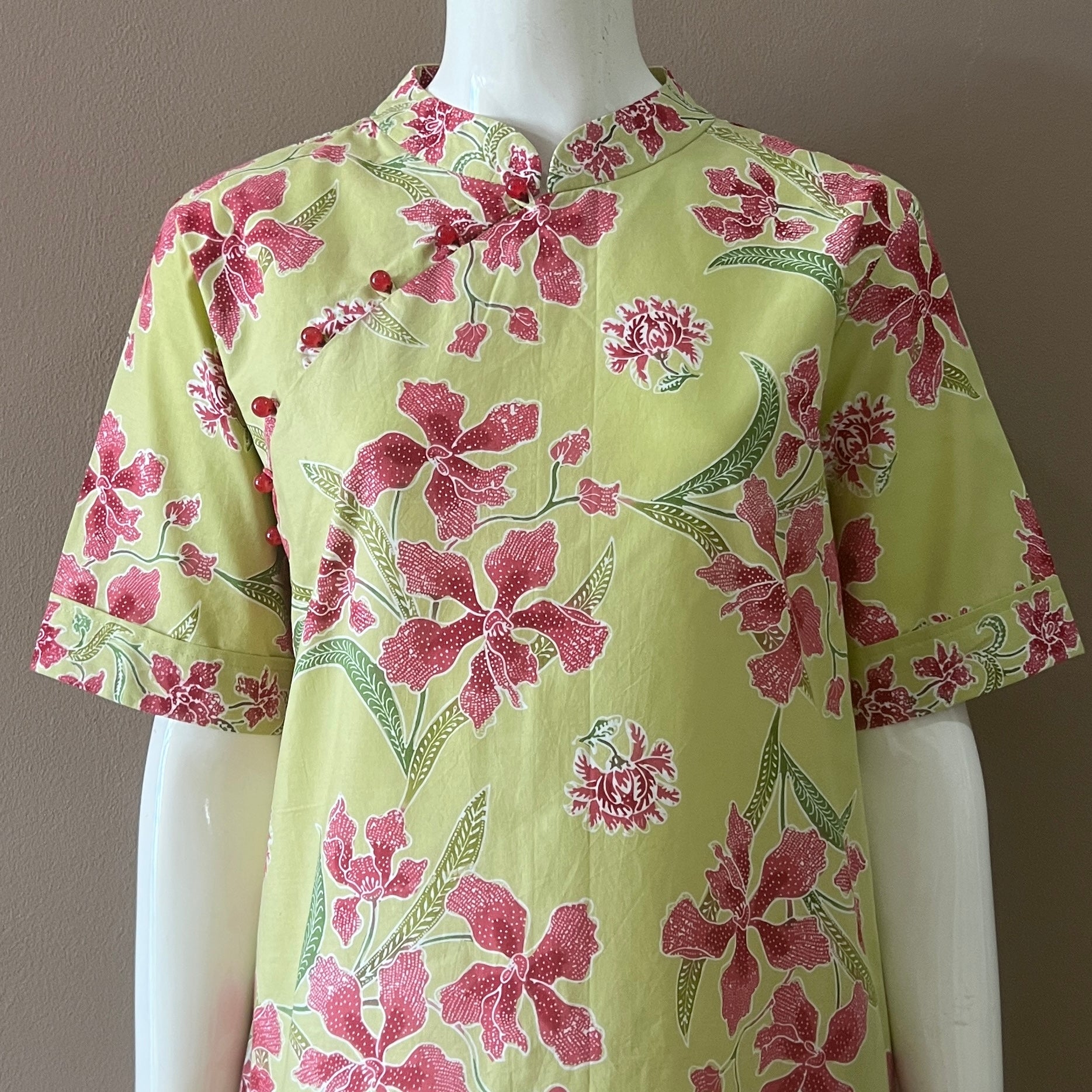 Cheongsam Relax Dress - L