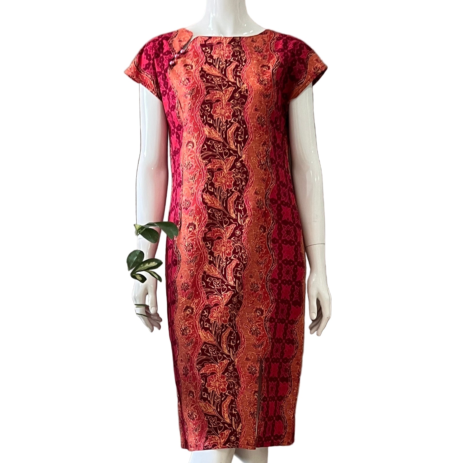 3 Button Slim Fit Dress - XS