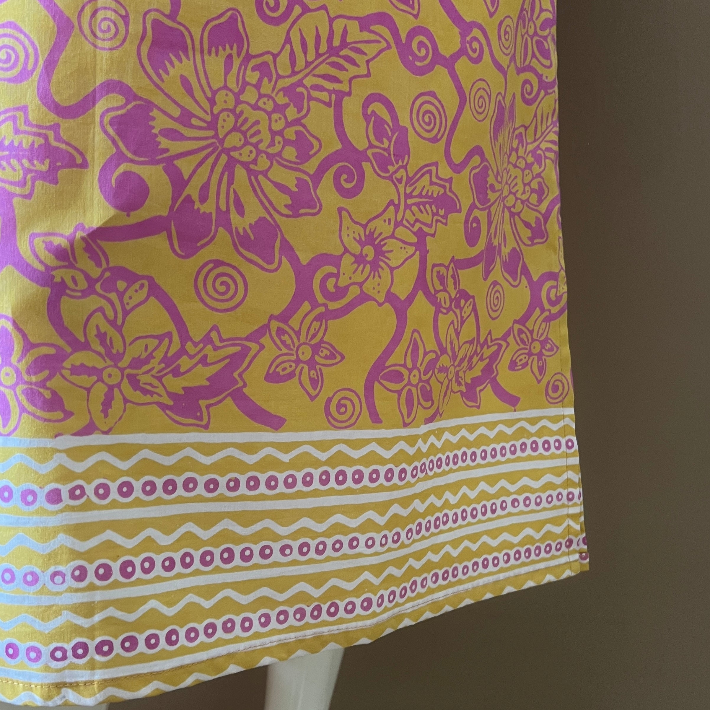 Ruffle Neck Maxi Dress M