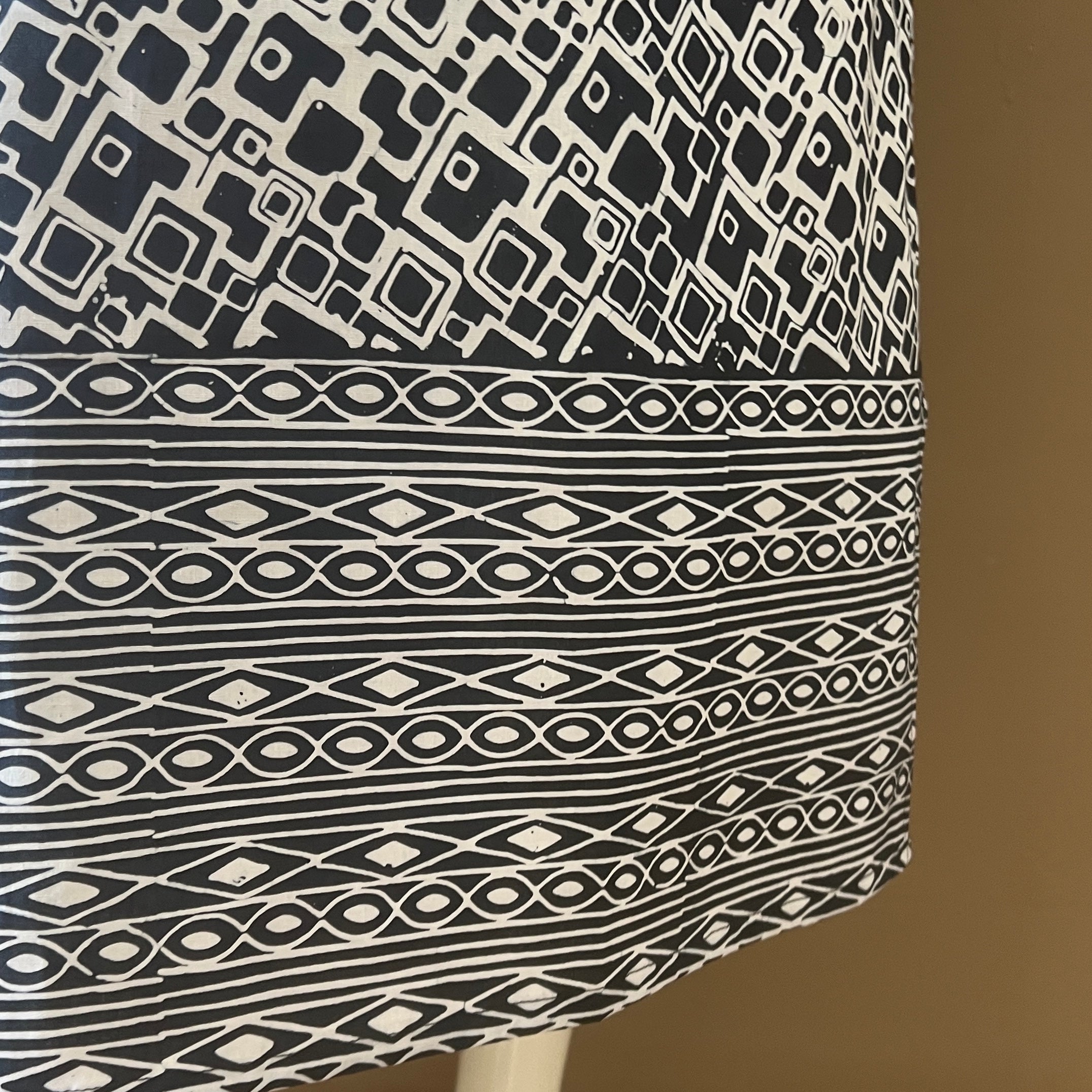 Ruffle Neck Maxi Dress L