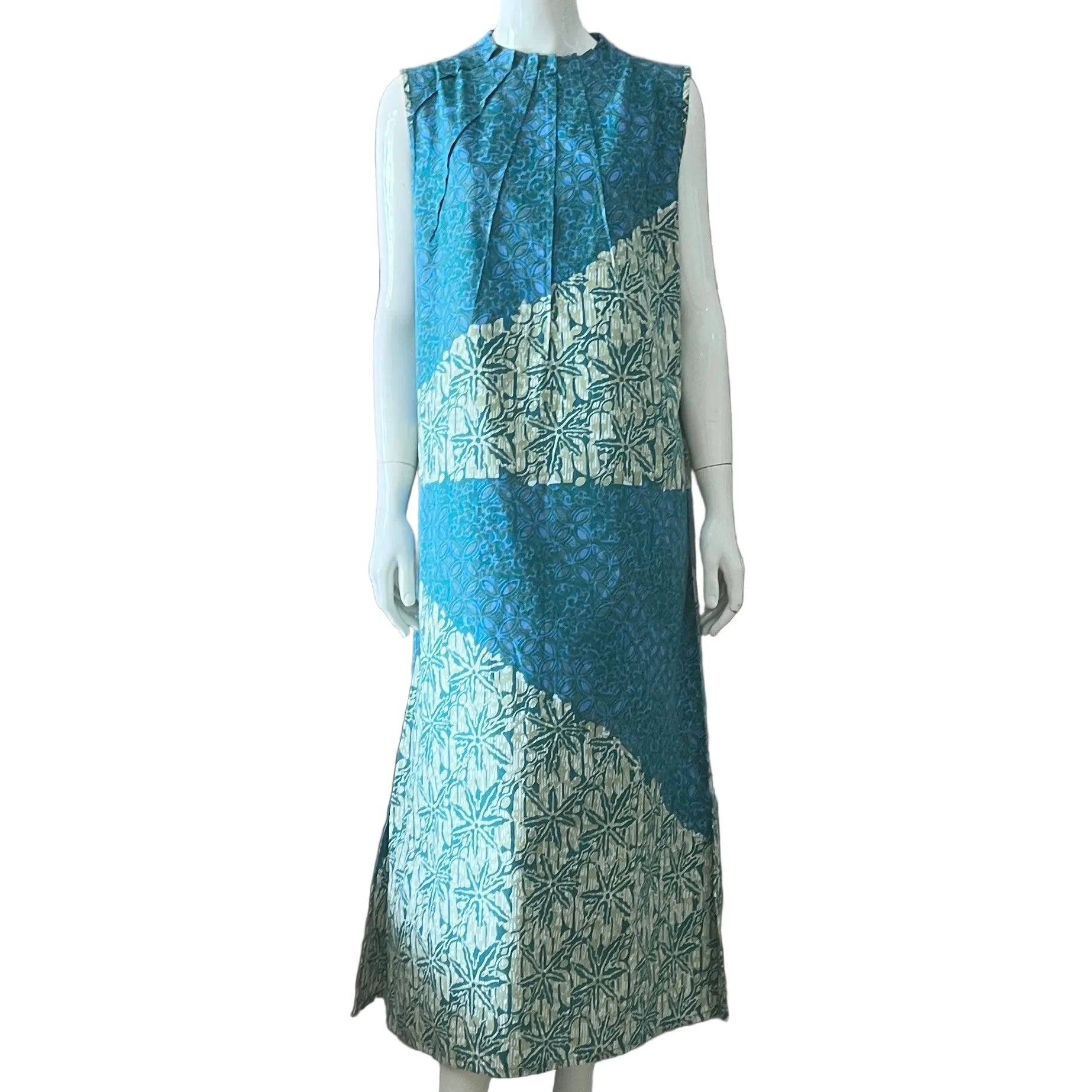 Ruffle Neck Maxi Dress XL