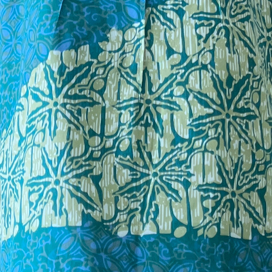 Ruffle Neck Maxi Dress XL