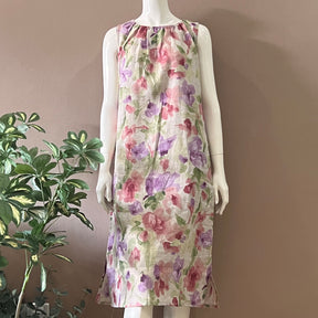 JP Gathered Neckline Dress