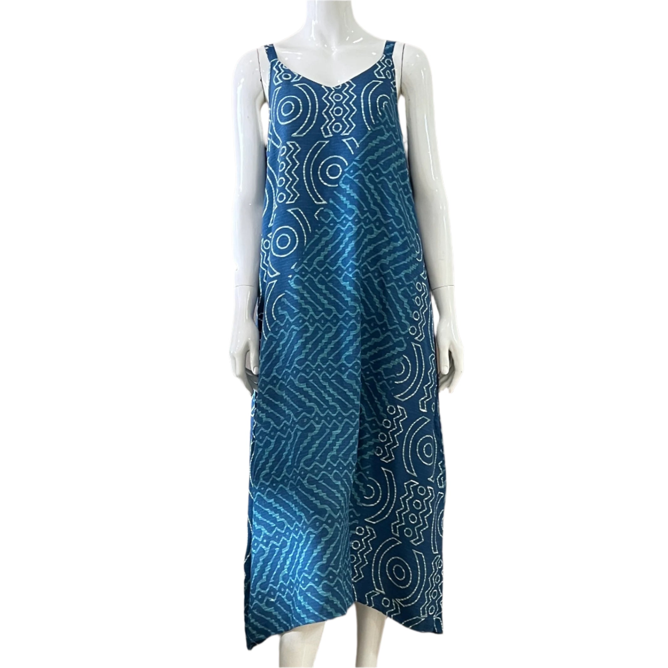 Narrow Strap Midi Dress - M
