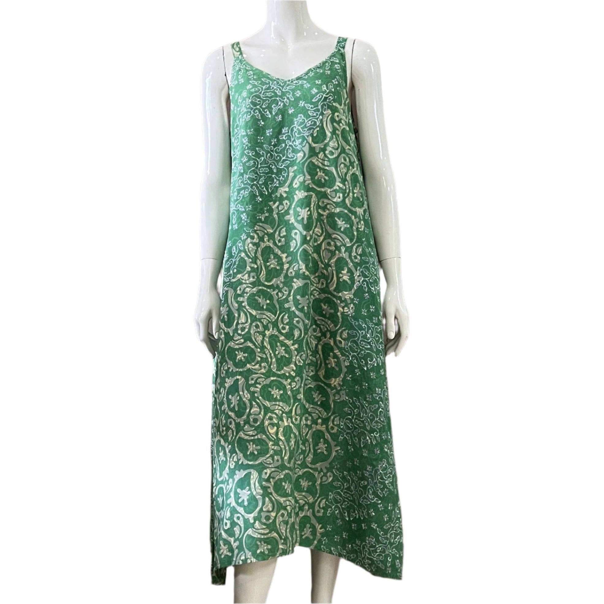 Narrow Strap Midi Dress - M