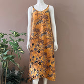 Narrow Strap Midi Dress - S