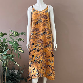 Narrow Strap Midi Dress - S