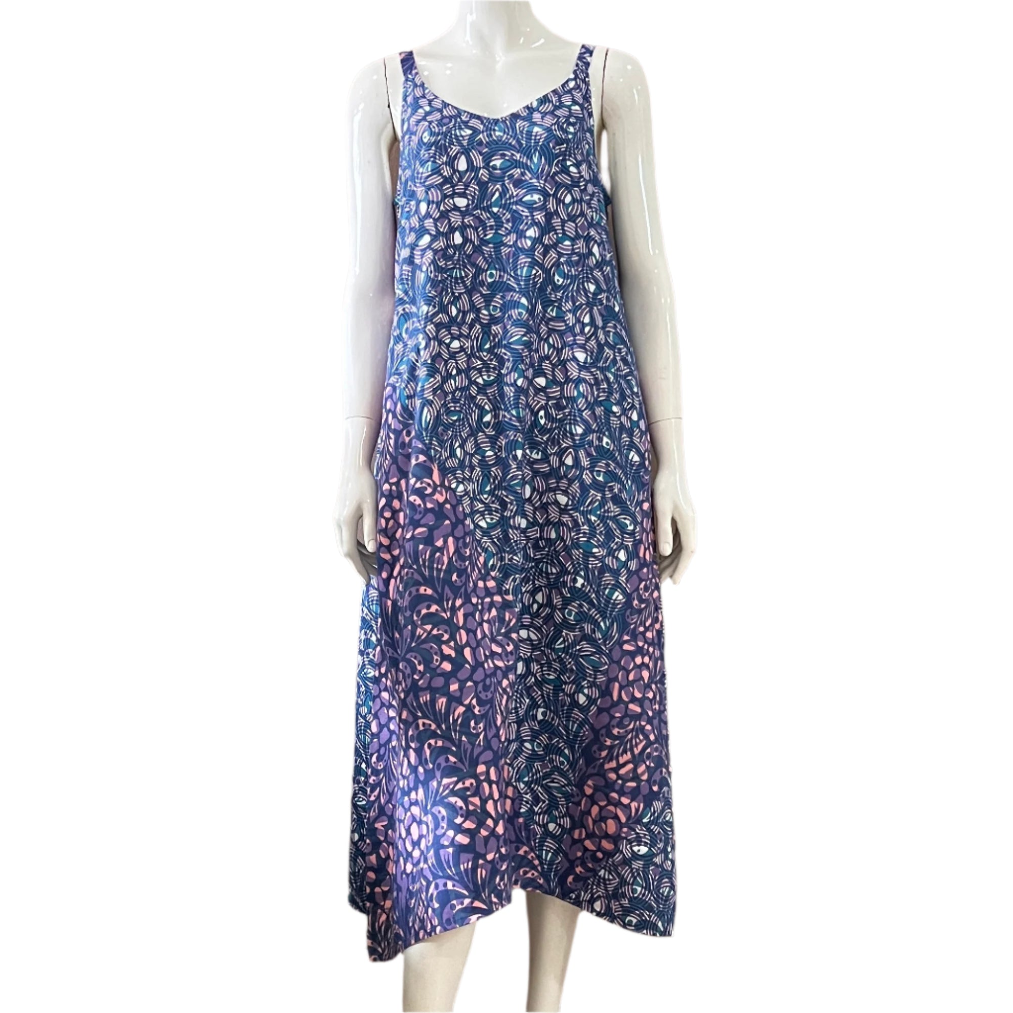 Narrow Strap Midi Dress - S