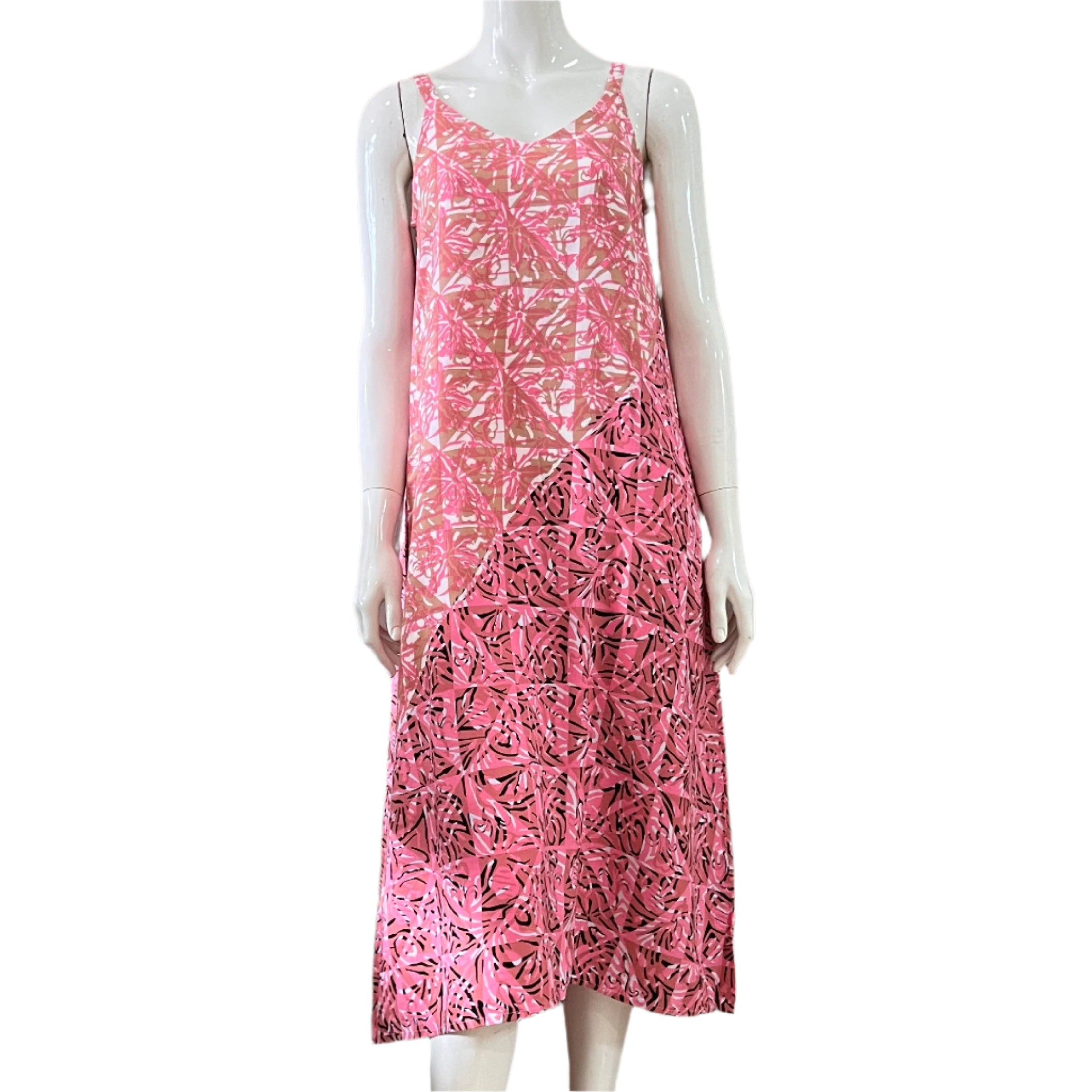 Narrow Strap Midi Dress - XS