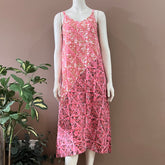 Narrow Strap Midi Dress - XS