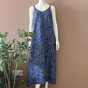 Narrow Strap Midi Dress - XL