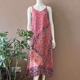 Narrow Strap Midi Dress - M
