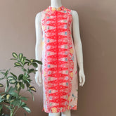 2 Buttons Cheongsam Relax Dress - S