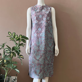 2 Buttons Cheongsam Relax Dress - L