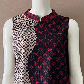 2 Buttons Cheongsam Relax Dress - XL