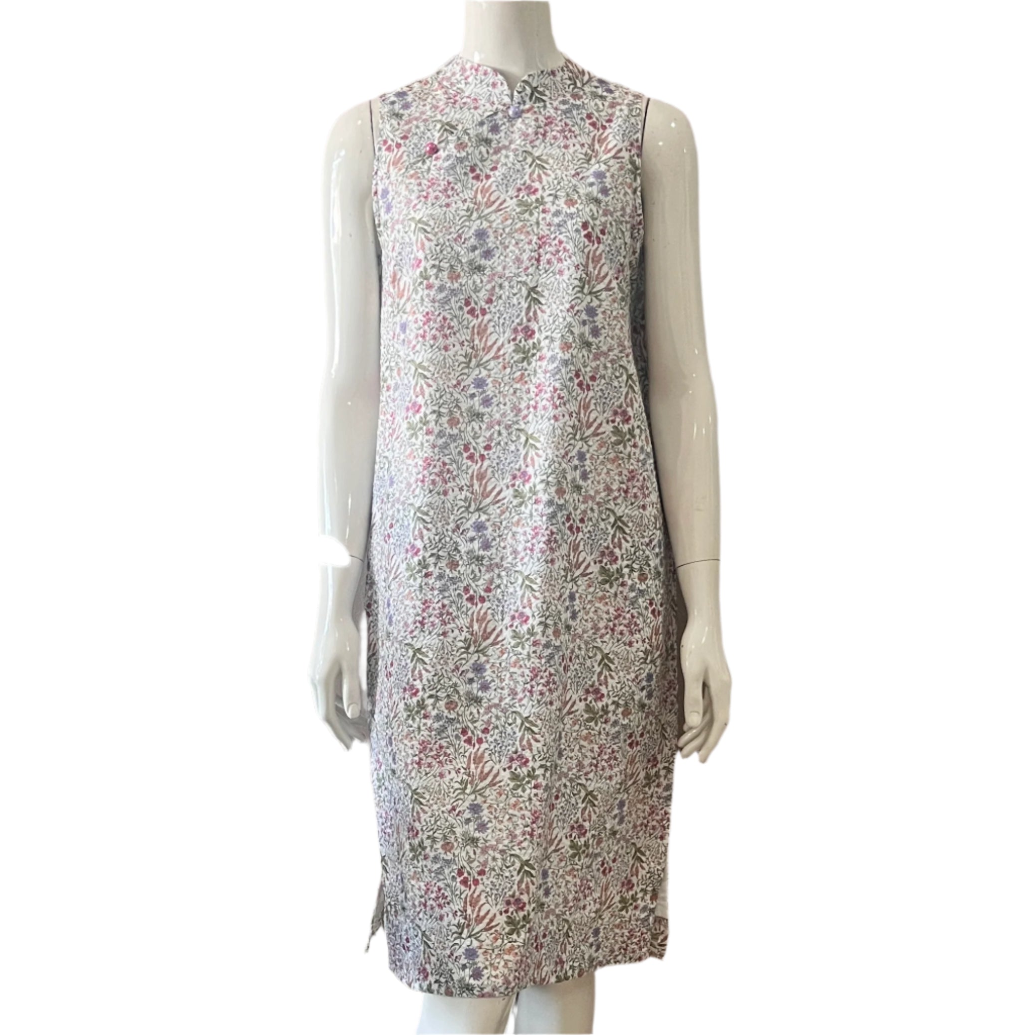 JP RP 2 Buttons Cheongsam Relax Dress