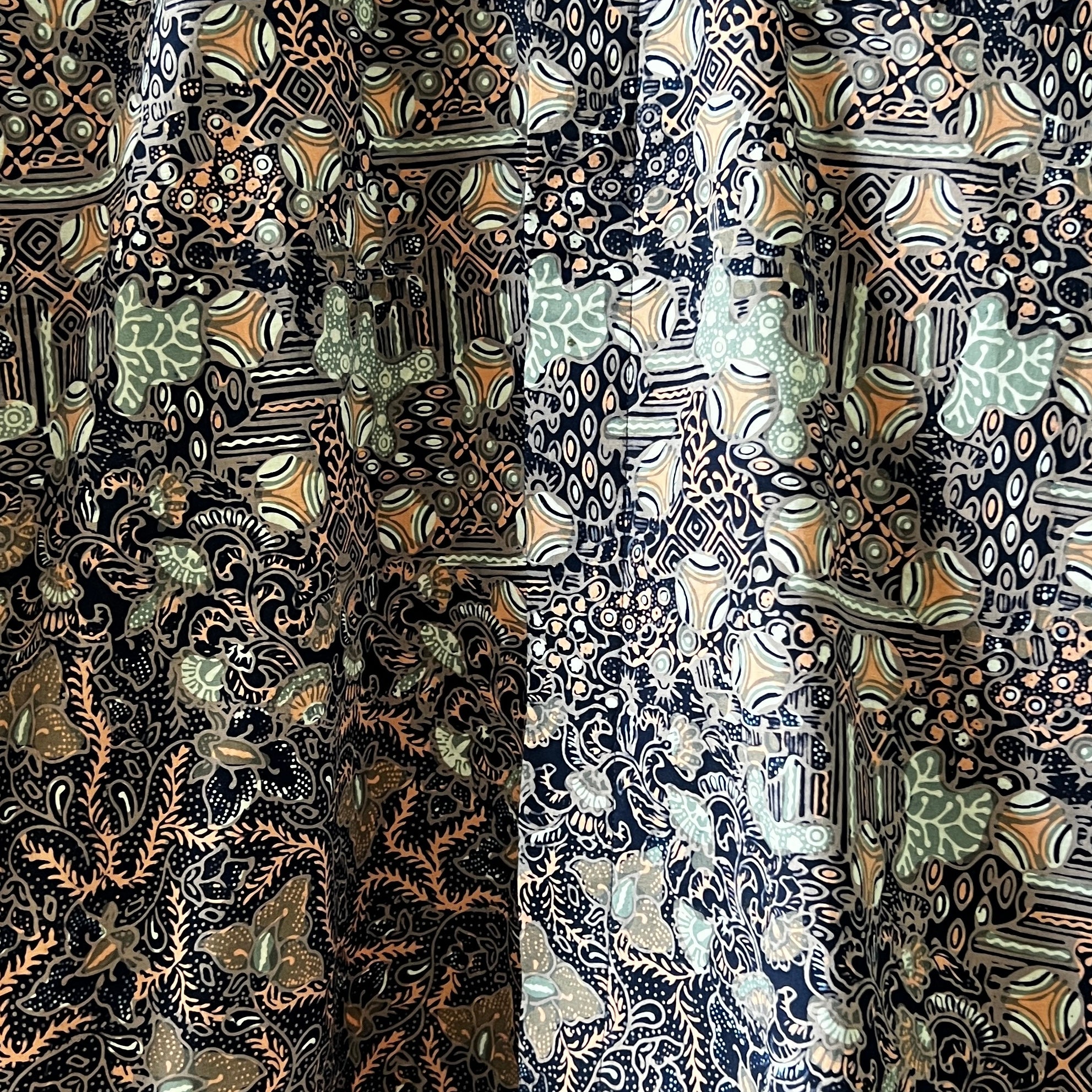 Regular Batik Men's Short Sleeve Shirt - XL